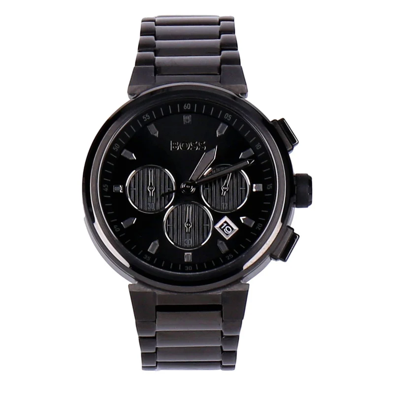 HUGO BOSS One Herren Quarzuhr schwarz