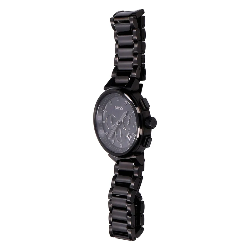 HUGO BOSS One Herren Quarzuhr schwarz
