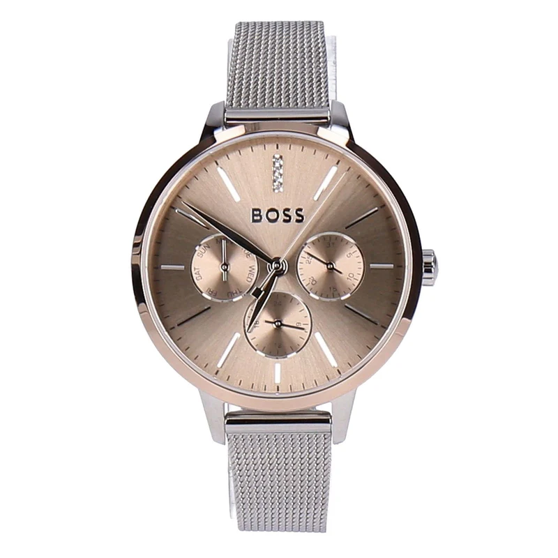 HUGO BOSS Symphony Multi Edelstahl Rose Damen Armbanduhr