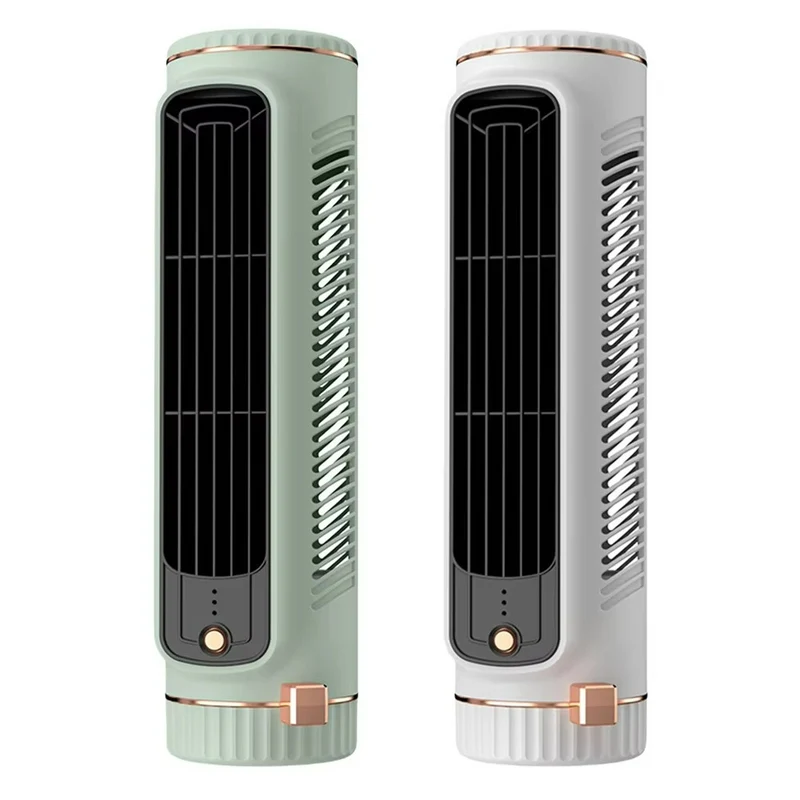 Bladloze Ventilator met 360° Luchtcirculatie en IJsverfrissende Technologie – Stille Werking & Veilig Ontwerp | Sansoti