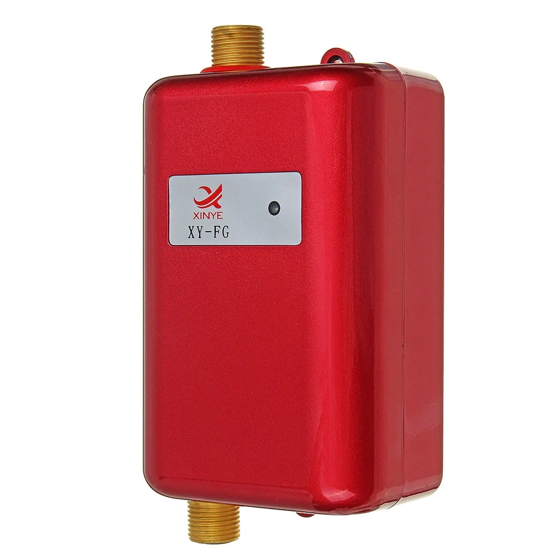 Tankloze Doorstroomverwarmer 3.8kW – Compacte Elektrische Boiler met Temperatuurbeveiliging en Direct Heet Water – 60°C Slimme Heetwaterverwarmer voor Keuken en Badkamer | Sansoti