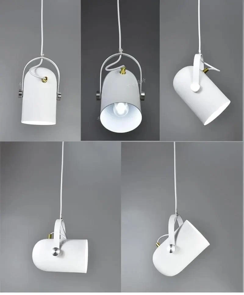 Moderne Hanglamp met Verstelbare Kabel voor Slaapkamer – Scandinavisch Design met Kleuraccenten | Sansoti