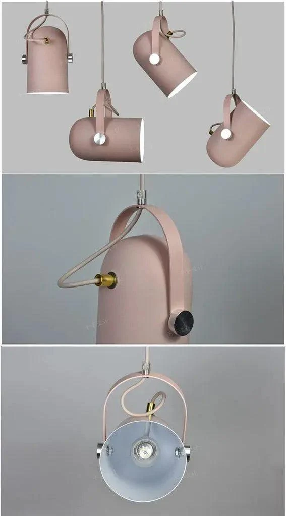 Moderne Hanglamp met Verstelbare Kabel voor Slaapkamer – Scandinavisch Design met Kleuraccenten | Sansoti