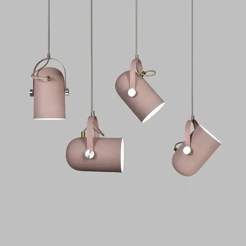 Moderne Hanglamp met Verstelbare Kabel voor Slaapkamer – Scandinavisch Design met Kleuraccenten | Sansoti