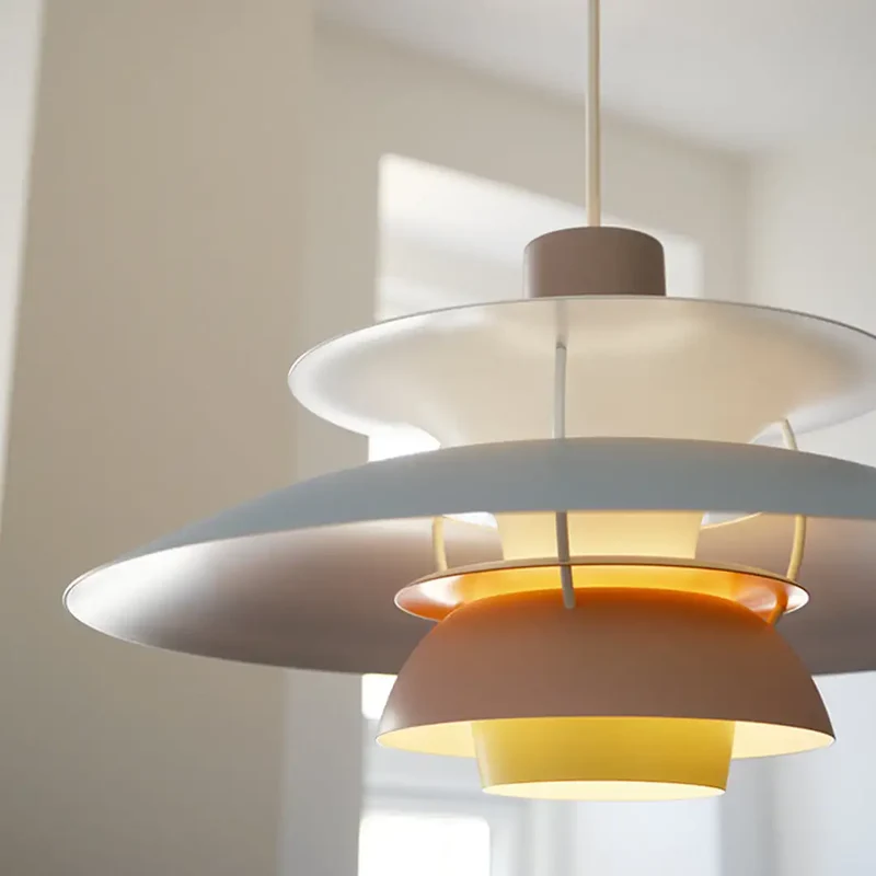 Kleurrijke Hanglamp – Modern Design met Meerdere Kleuren en Maten – Scandinavisch Geïnspireerde Verlichting voor Woonkamer Eetkamer Entree | Sansoti