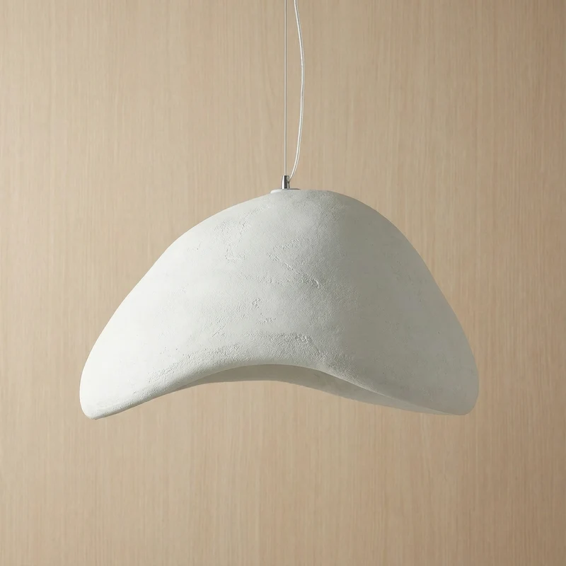 Minimalistische Hanglamp met Stenen Textuur – Moderne Verlichting in Scandinavische Stijl | Sansoti