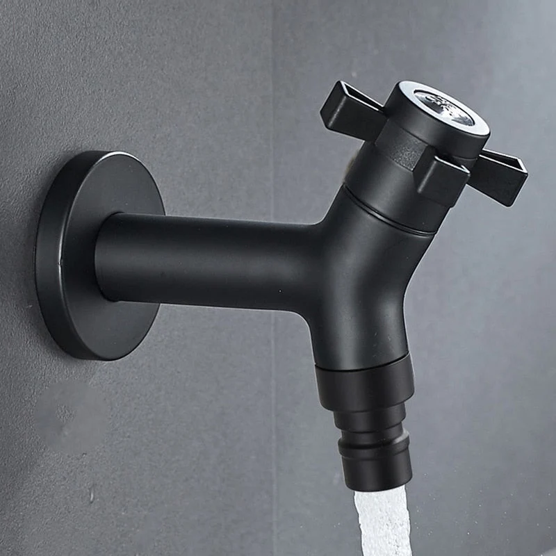 Moderne Wateraansluitkraan met Wandmontage – Outdoor Tuinkraan met Messing Kernklep | Sansoti