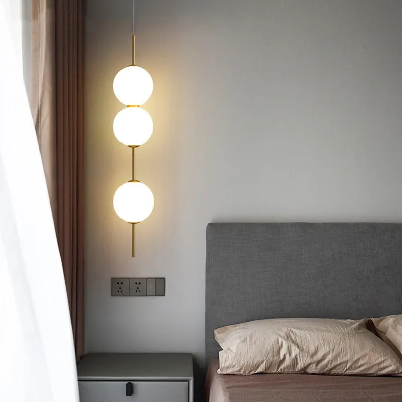 Moderne Glazen Hanglamp met 1, 2, 3 of 4 Lichtpunten – Eigentijds Design voor Slaapkamer, Eetkamer, Woonkamer | Sansoti