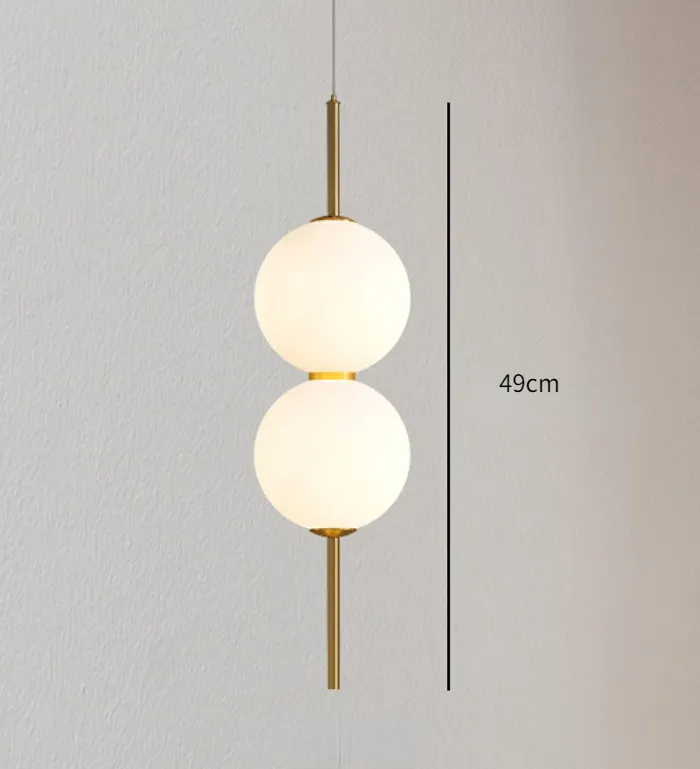 Moderne Glazen Hanglamp met 1, 2, 3 of 4 Lichtpunten – Eigentijds Design voor Slaapkamer, Eetkamer, Woonkamer | Sansoti