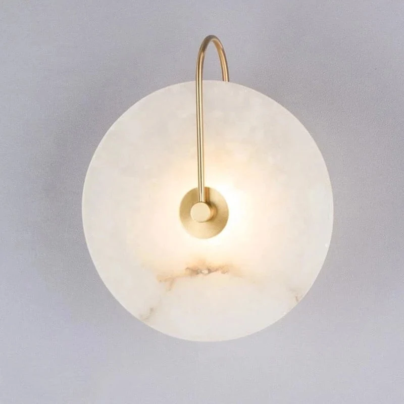 Moderne Marmeren Wandlamp met LED-verlichting – Stijlvolle Binnenverlichting voor Hal & Woonkamer | Sansoti