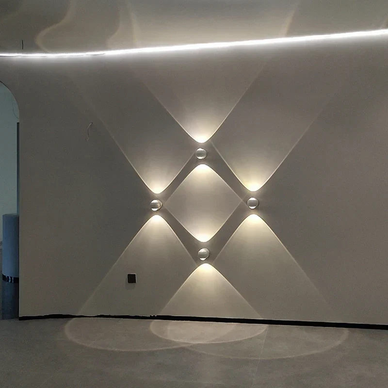 Moderne Wandlamp met LED Verlichting – Messing Afwerking voor Hal & Woonkamer | Sansoti