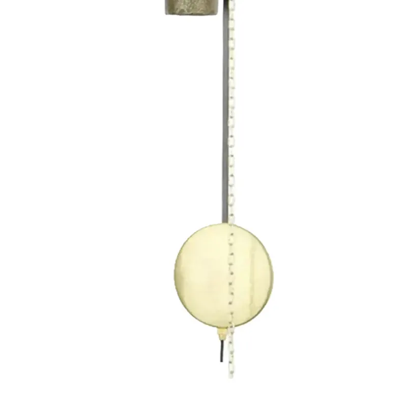 AMS Heimuhr H302 Tischuhr Antik • 8-Tage-Schlagwerk auf Glocke • Aluminium-Zahlenring