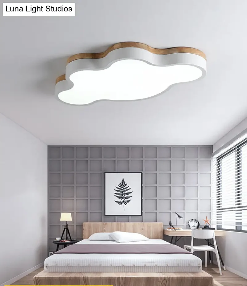 Wolk Plafondlamp LED voor Kinderkamer – Speels & Zacht Licht | Sansoti