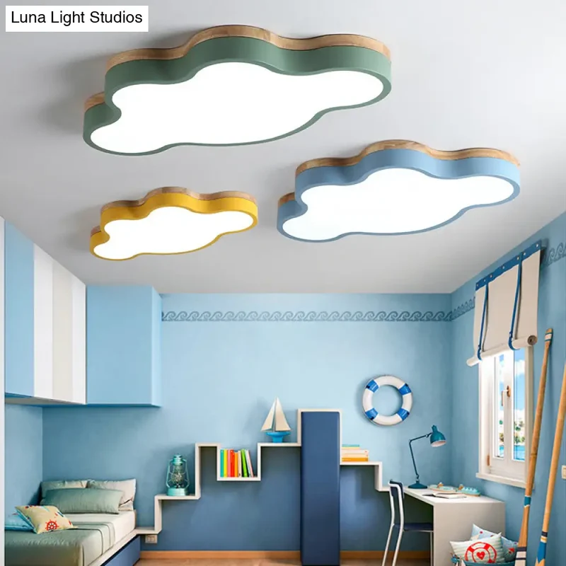 Wolk Plafondlamp LED voor Kinderkamer – Speels & Zacht Licht | Sansoti