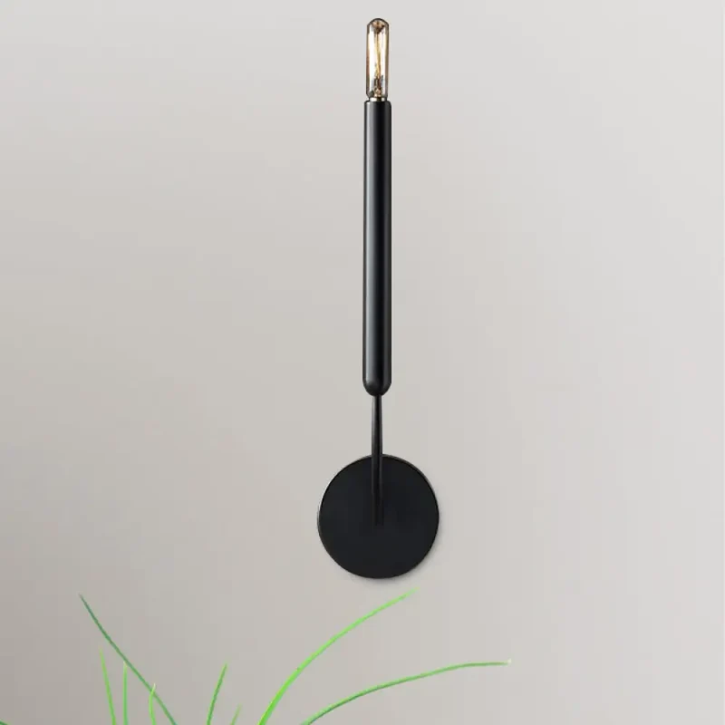 Klassieke Wandlamp Tubelamp – Messing of Zwart Armatuur met Vintage Karakter | Sansoti