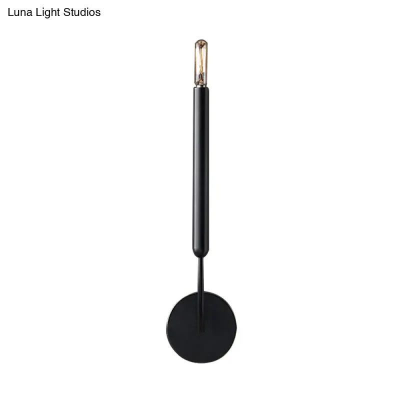 Klassieke Wandlamp Tubelamp – Messing of Zwart Armatuur met Vintage Karakter | Sansoti