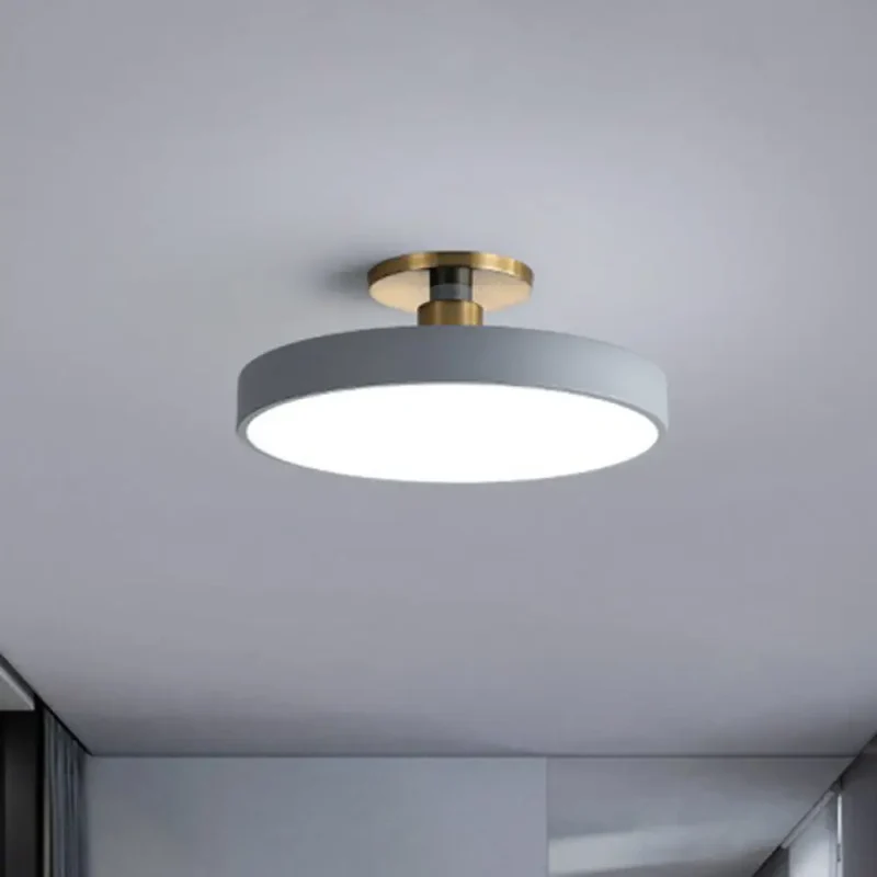 Ronde LED Plafondlamp Nordic Style – Modern Design voor Slaapkamer & Woonkamer | Sansoti