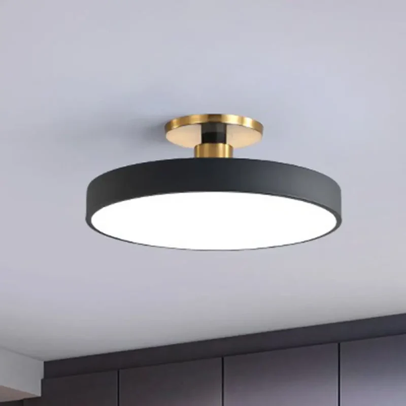 Ronde LED Plafondlamp Nordic Style – Modern Design voor Slaapkamer & Woonkamer | Sansoti