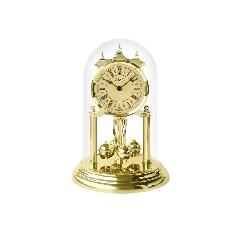 AMS Camille J1203 Standuhr Gold • Quarzwerk • Handgefertigt in Deutschland