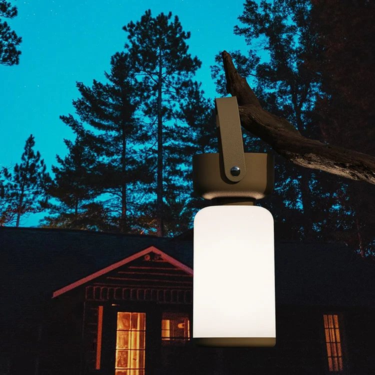 Draagbare LED Tafellamp Cilinder – Waterdicht Modern Design Oplaadbaar USB | Sansoti