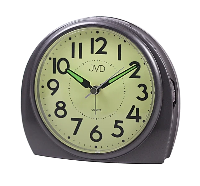 JVD Wecker SRP3701.1 • Ohne Ticken • Mit Beleuchtung