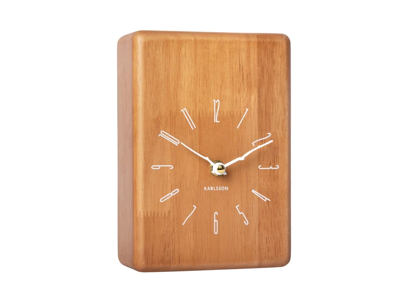 Karlsson Rama Cuckoo KA6125DW Wanduhr Dunkelholz • Kuckucksvogel-Design • Wand- und Wanduhr