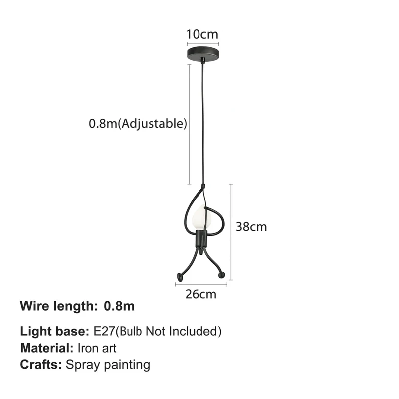 Unieke Wandlamp Klimmende Man — Industrieel Design Sculptuur — Scandinavische Wand Verlichting | Sansoti