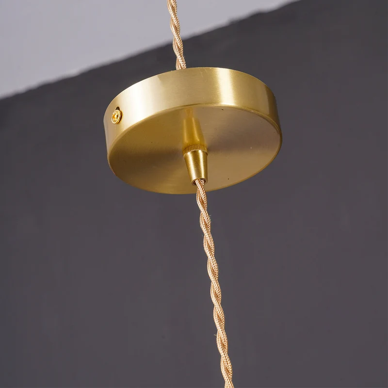 Selene Glazen Hanglamp – Hibiscusbloem Design Messing Glas – Hangende Verlichting Eetkamer Woonkamer Slaapkamer – E27 Fitting 23-33cm | Sansoti