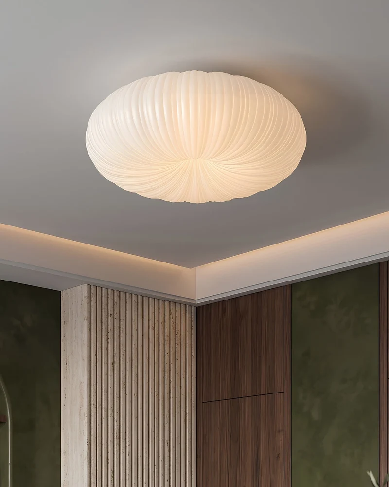 Plafondlamp Iris Scandinavisch Dimbaar Metaal & Acryl met Afstandsbediening voor Moderne Woonruimtes Slaapkamer Eetkamer Sfeerverlichting | Sansoti