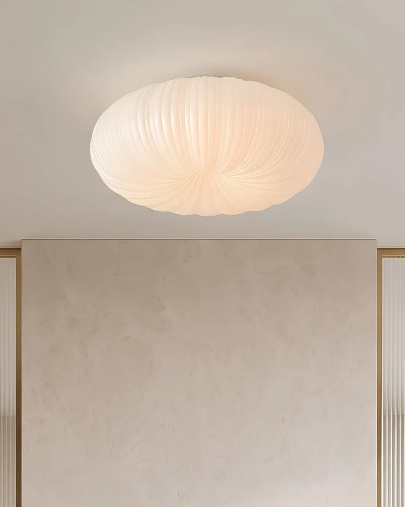 Plafondlamp Iris Scandinavisch Dimbaar Metaal & Acryl met Afstandsbediening voor Moderne Woonruimtes Slaapkamer Eetkamer Sfeerverlichting | Sansoti