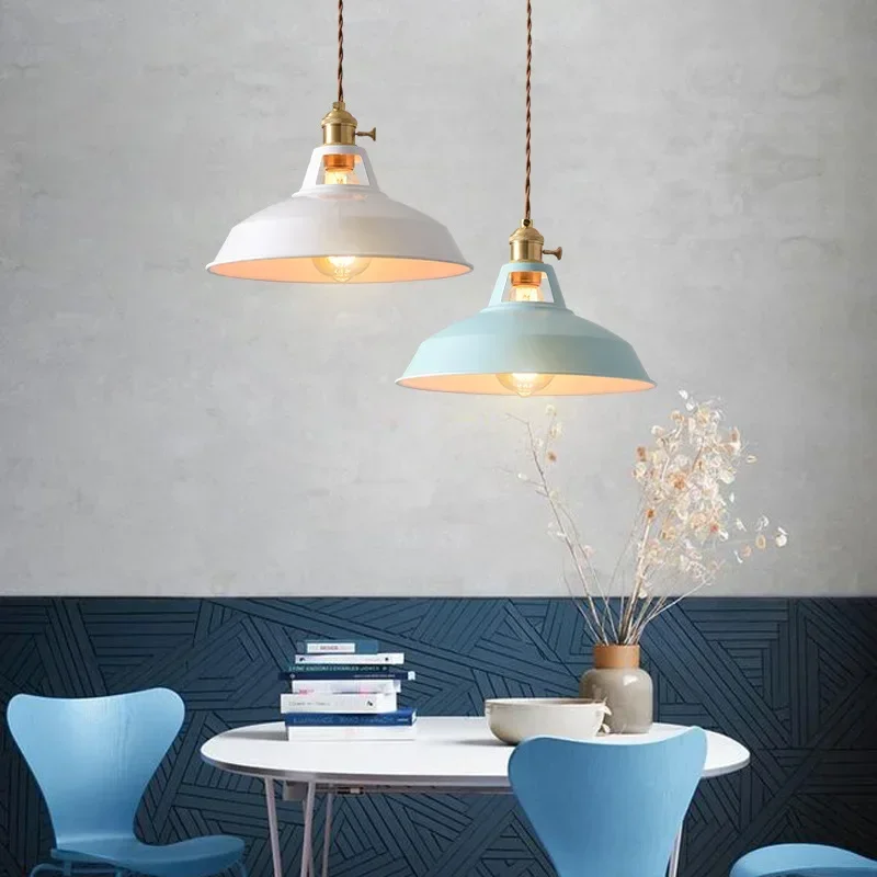 Aluminium hanglamp met E27 fitting in 8 moderne kleuren | Sansoti