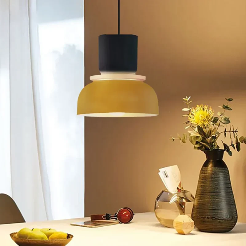 Acryl Hanglamp Nyra Meerkleurig Lampenkap Bolvorm Met E27 Fitting Drie Verlichtingsmodi | Sansoti