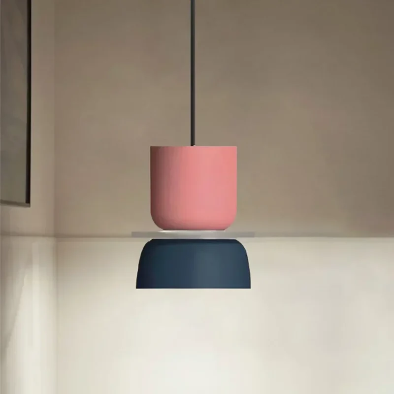 Acryl Hanglamp Nyra Meerkleurig Lampenkap Bolvorm Met E27 Fitting Drie Verlichtingsmodi | Sansoti