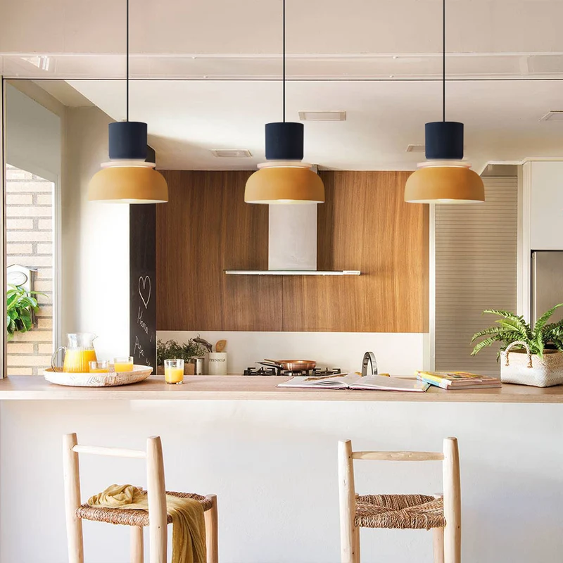 Acryl Hanglamp Nyra Meerkleurig Lampenkap Bolvorm Met E27 Fitting Drie Verlichtingsmodi | Sansoti