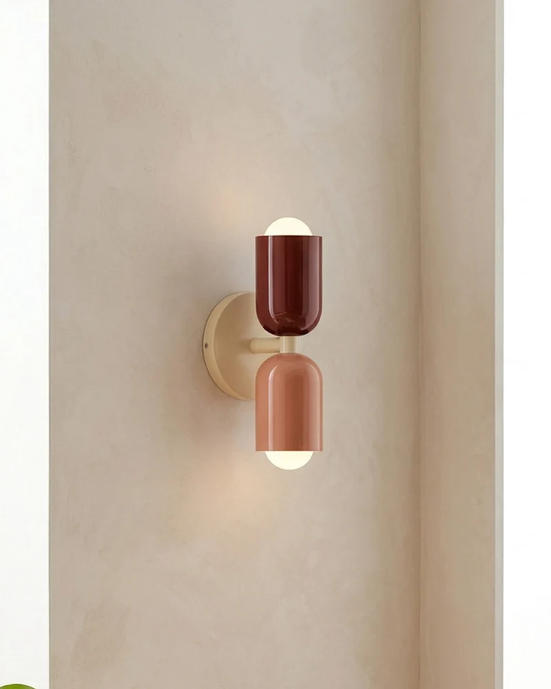 Metalen Wandlamp met Tweevoudige Lichtstraal – Scandinavische Design Verlichting voor Moderne Interieurs | Sansoti