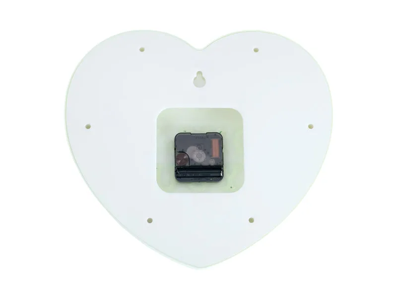 Karlsson Heart Candy KA5985LG Wanduhr Softgrün • Herzform-Design • Batteriebetrieb