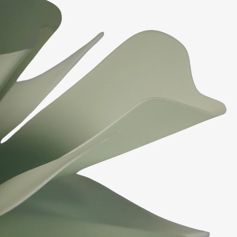 Handgemaakte Acryl Hanglamp Lotus Bloem Wit Scandinavisch Design | Sansoti