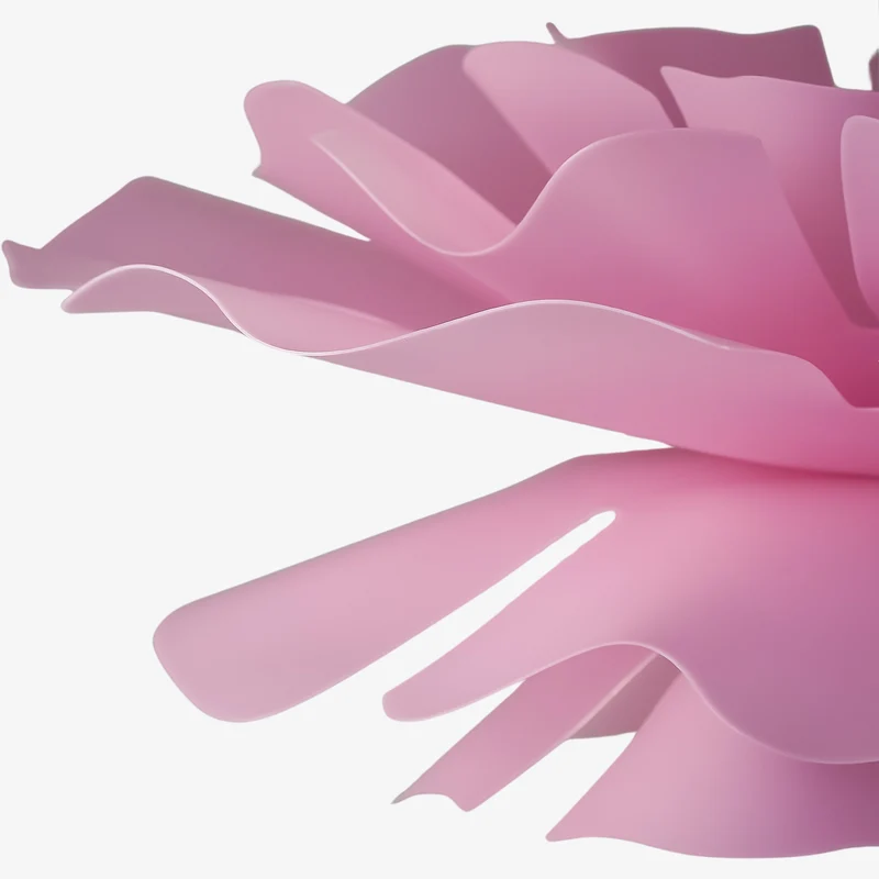 Handgemaakte Acryl Hanglamp Lotus Bloem Wit Scandinavisch Design | Sansoti