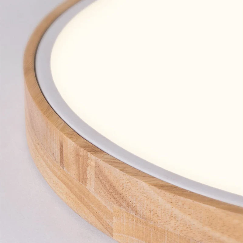Moderne Plafondlamp Rond Acryl voor Slaapkamer Wit Grijs Groen Roze Geel Blauw Zwart LED Flush Mount Verlichting 30cm 40cm 50cm 60cm | Sansoti