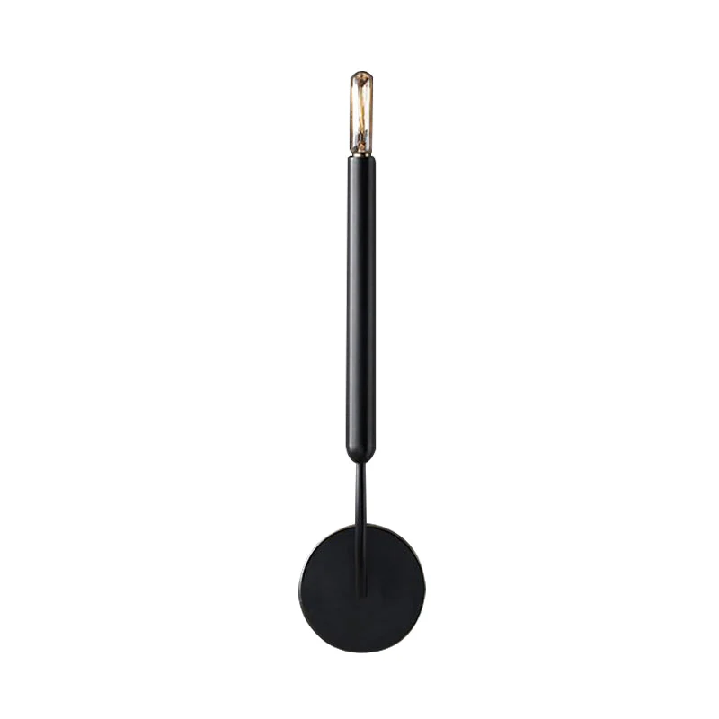 Metalen Buislamp Wandlamp Traditionele Stijl Zwart of Messing voor Eetkamer Woonkamer Hal | Sansoti