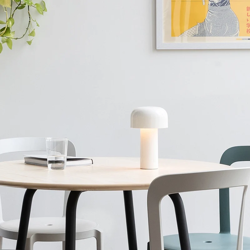 Draadloze Oplaadbare LED Tafellamp met Geïntegreerde LED & Touch Dimfunctie | Sansoti