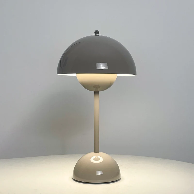 Draadloze Tafellamp met Geïntegreerde LED Accu — Dimbaar 3000K-6000K | Icoon Scandinavisch Design | Sansoti