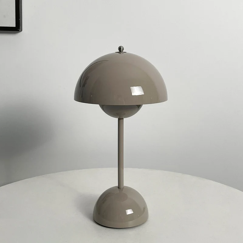 Draadloze Tafellamp met Geïntegreerde LED Accu — Dimbaar 3000K-6000K | Icoon Scandinavisch Design | Sansoti