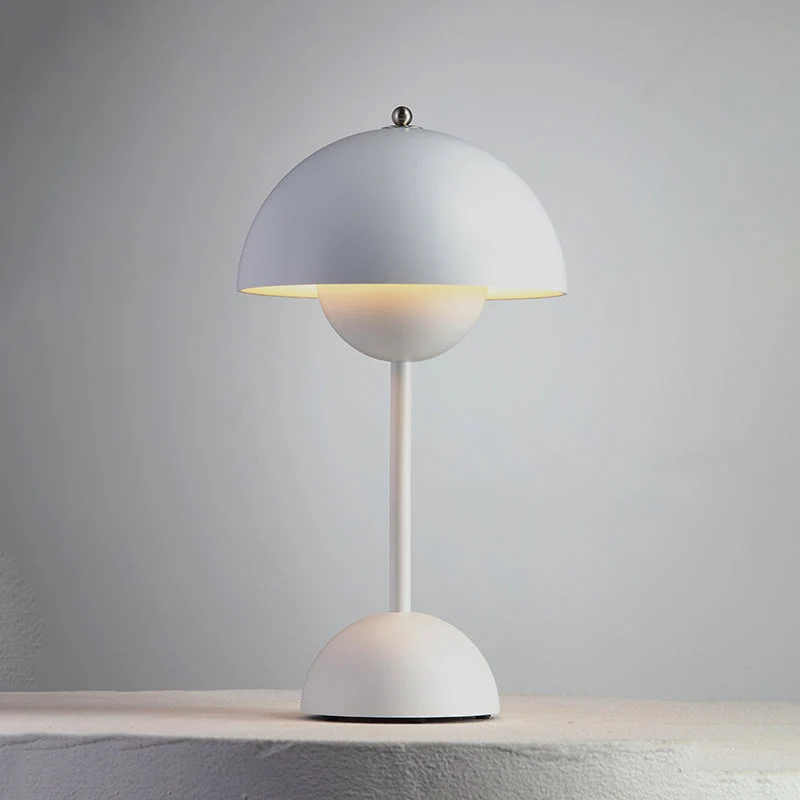 Draadloze Tafellamp met Geïntegreerde LED Accu — Dimbaar 3000K-6000K | Icoon Scandinavisch Design | Sansoti