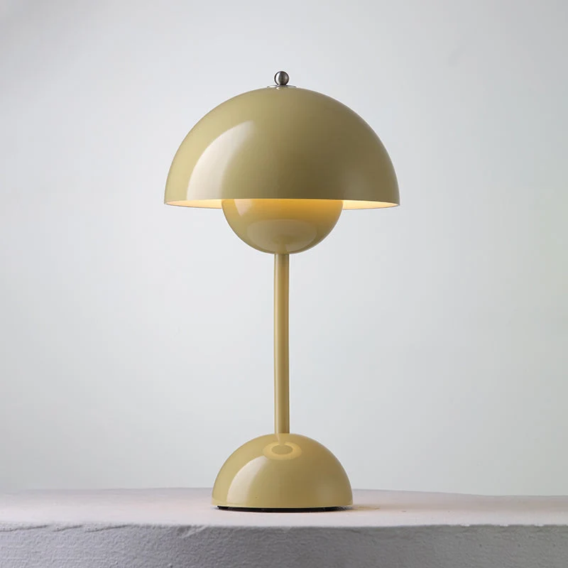 Draadloze Tafellamp met Geïntegreerde LED Accu — Dimbaar 3000K-6000K | Icoon Scandinavisch Design | Sansoti
