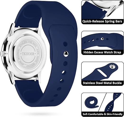 Waterdicht Verpleegkundige Horloge met Clip – 12/24-uurs Tijdweergave en Lichtgevende Wijzerplaat | Sansoti