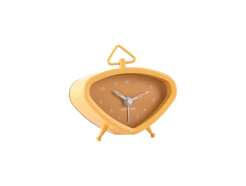 Karlsson Mini Triangle KA5990AS Wecker Mehrfarbig • 6er-Set • Reisebegleiter