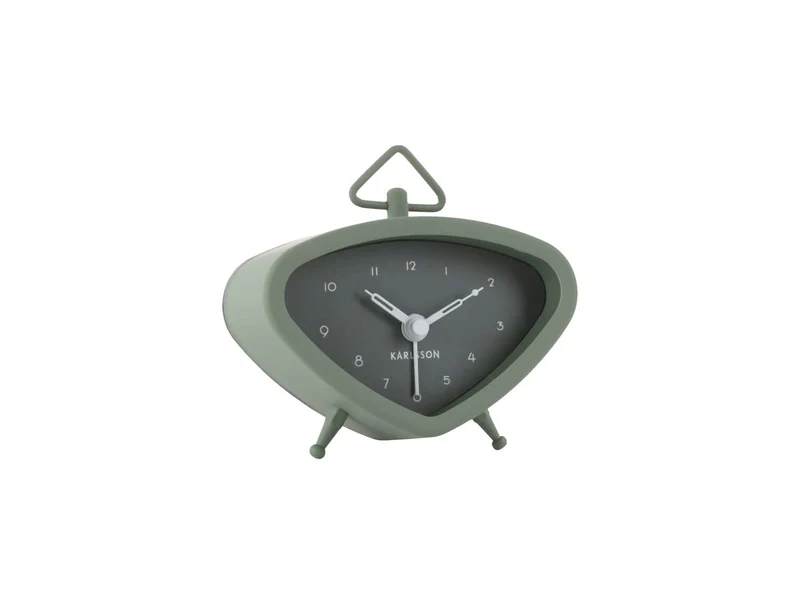 Karlsson Mini Triangle KA5990AS Wecker Mehrfarbig • 6er-Set • Reisebegleiter