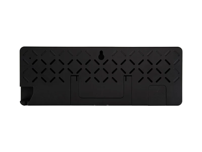 Karlsson Keyboard KA5984BK Wecker Schwarz • Retro-Tastatur-Design • 3 Lichtmodi