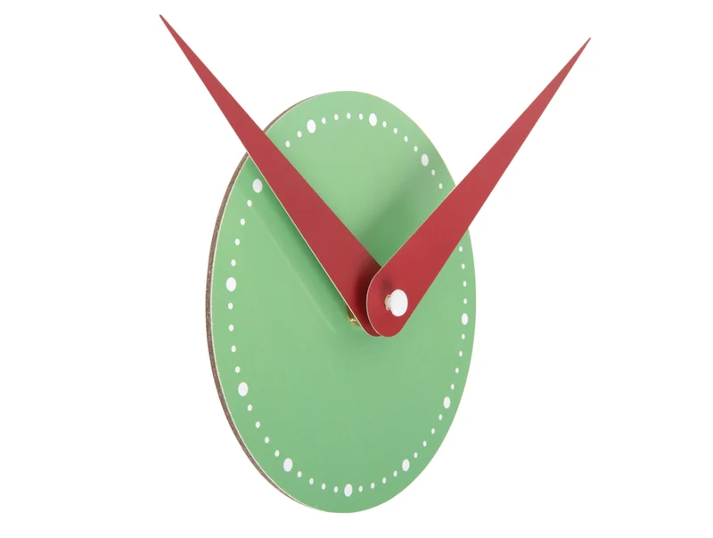 Karlsson DIY Chico KA6003MC Wanduhr Mehrfarbig • Kreatives Selbstgestalten • Schaumstoff-Zahlenaufkleber